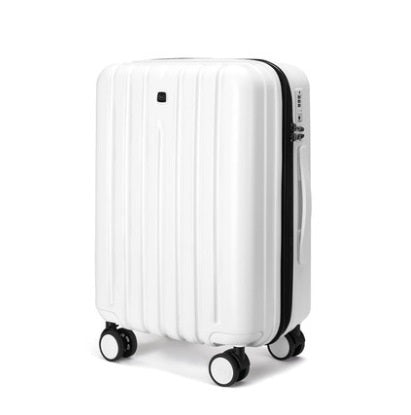 Zipper Narrow Trolley PC Suitcase (20"/22"/24")